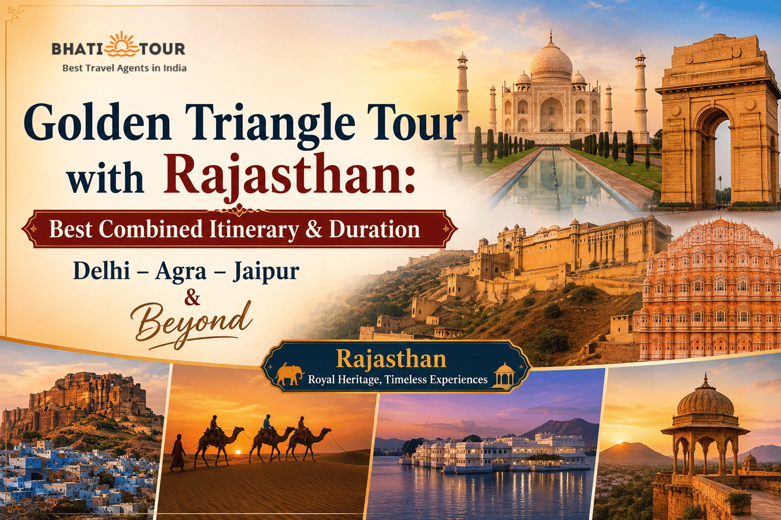 Golden Triangle Tour with Rajasthan